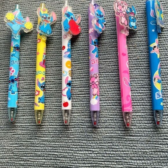 Stitch Gel Pens Set of 6 - Picture 4 of 8
